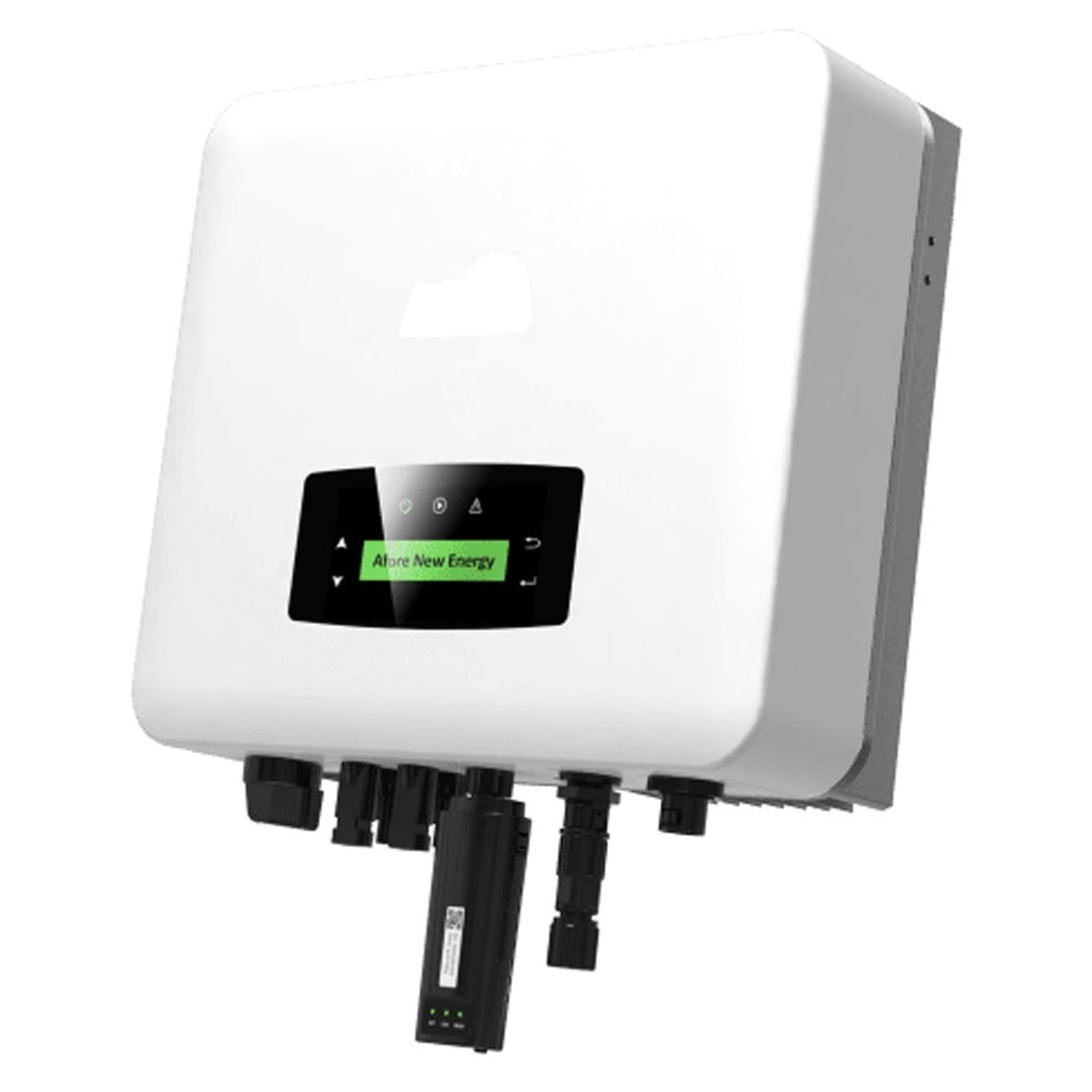 INVERSOR DE INTERCONEXIÓN A RED / 6,000 W DE SALIDA / 220 VCA MONOFÁSICO / EFICIENCIA 98.20% / DOBLE MPPT 2X18 A / WI-FI INTEGRADO / IP65 / RANGO -25°C A 60°C
