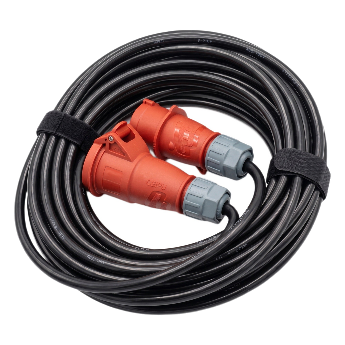 CABLE A 4 HILOS PARA POLIPASTOS ELECTRICOS | CONECTORES HEMBRA Y MACHO | 20 METROS [YSCBLPPOLI20M]