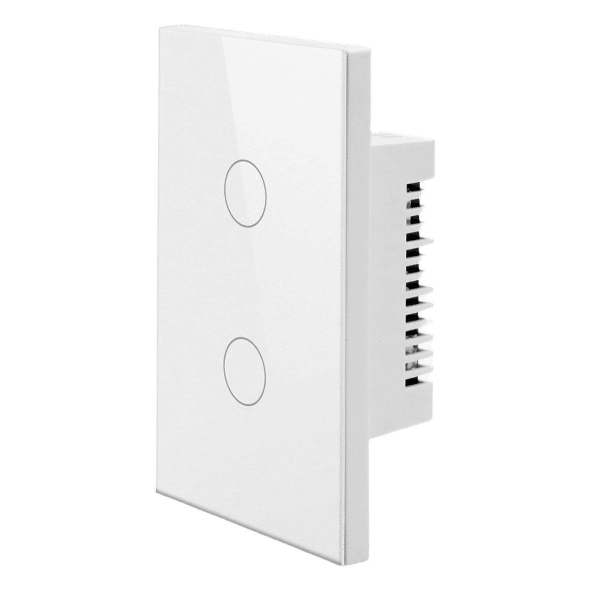 APAGADOR INTELIGENTE ZIGBEE / 2 GANG / 800 W POR CIRCUITO / 100-250 V / VIDRIO TEMPLADO / NEUTRO OPCIONAL [SHS312Z]