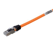 PATCH CORD CAT6A / BLINDADO S/FTP / 26 AWG / 2.5 M (8.2 FT) / CM/LS0H / NARANJA [STP6X2.5MOR]