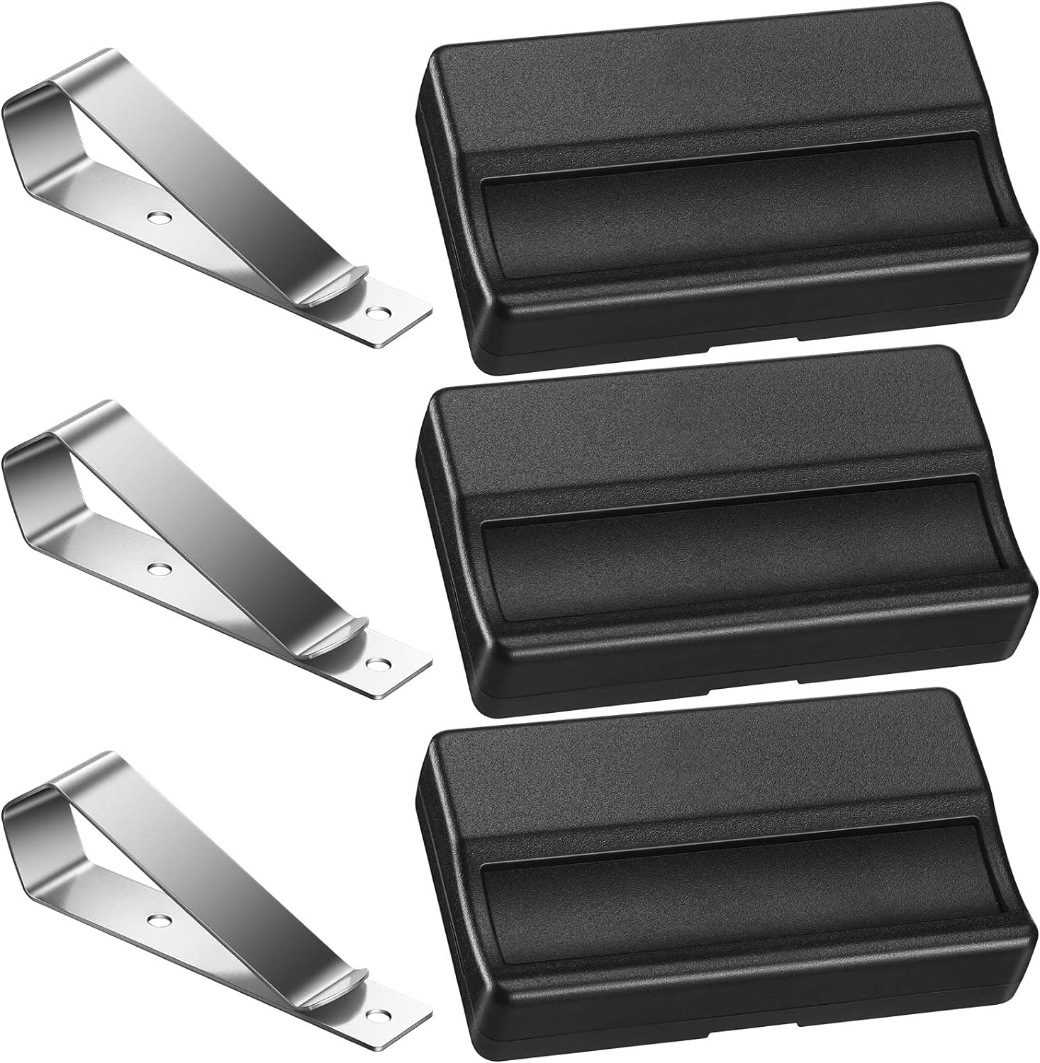 Kingdder 3 Controles Remotos Para Abrir Puertas De Garaje De 371LM/ 950CD Compatible Con Liftmaster Chamberlain Abridores De Puerta De Garaje Con Botón Morado Seguridad + 315 MHz-Acceso Vehicular-Chamberlain-Bsai Seguridad & Controles