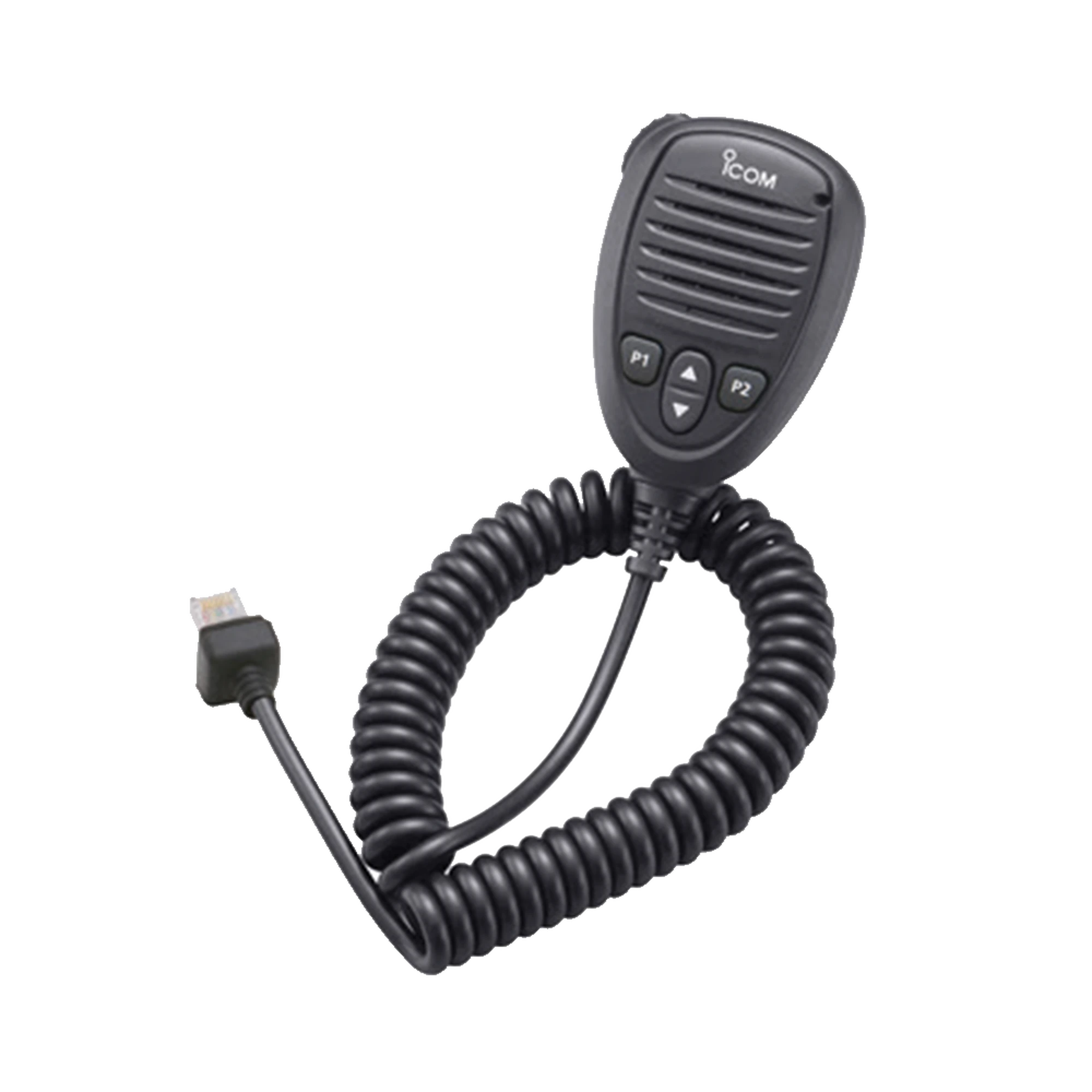 MICRÓFONO DE MANO CON BOTONES INCLUIDOS ARRIBA/ABAJO PARA RADIO MÓVIL AÉREO IC-A120-Accesorios para ICOM-ICOM-Bsai Seguridad & Controles