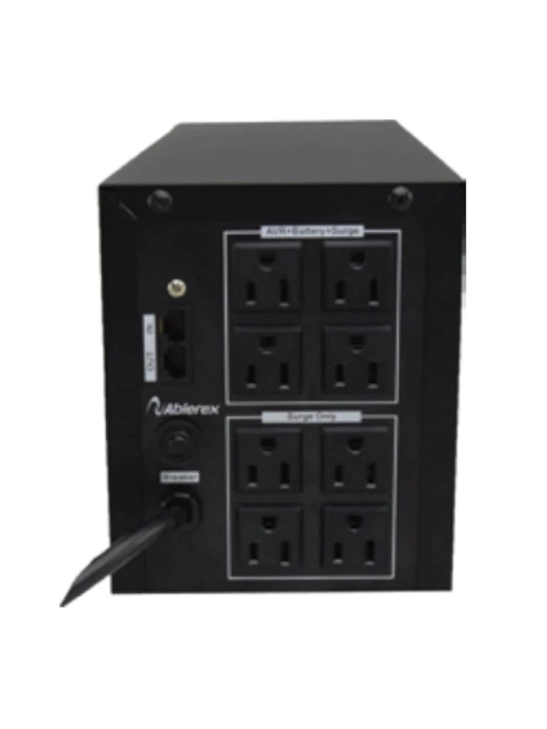 ABLEREX - AB-PRO2000T - NO BREAK INTERACTIVO / 2000VA / 1200W / 8 CONTACTOS A LA SALIDA / PANTALLA LCD.-Reguladores y UPS-ABLEREX-Bsai Seguridad & Controles