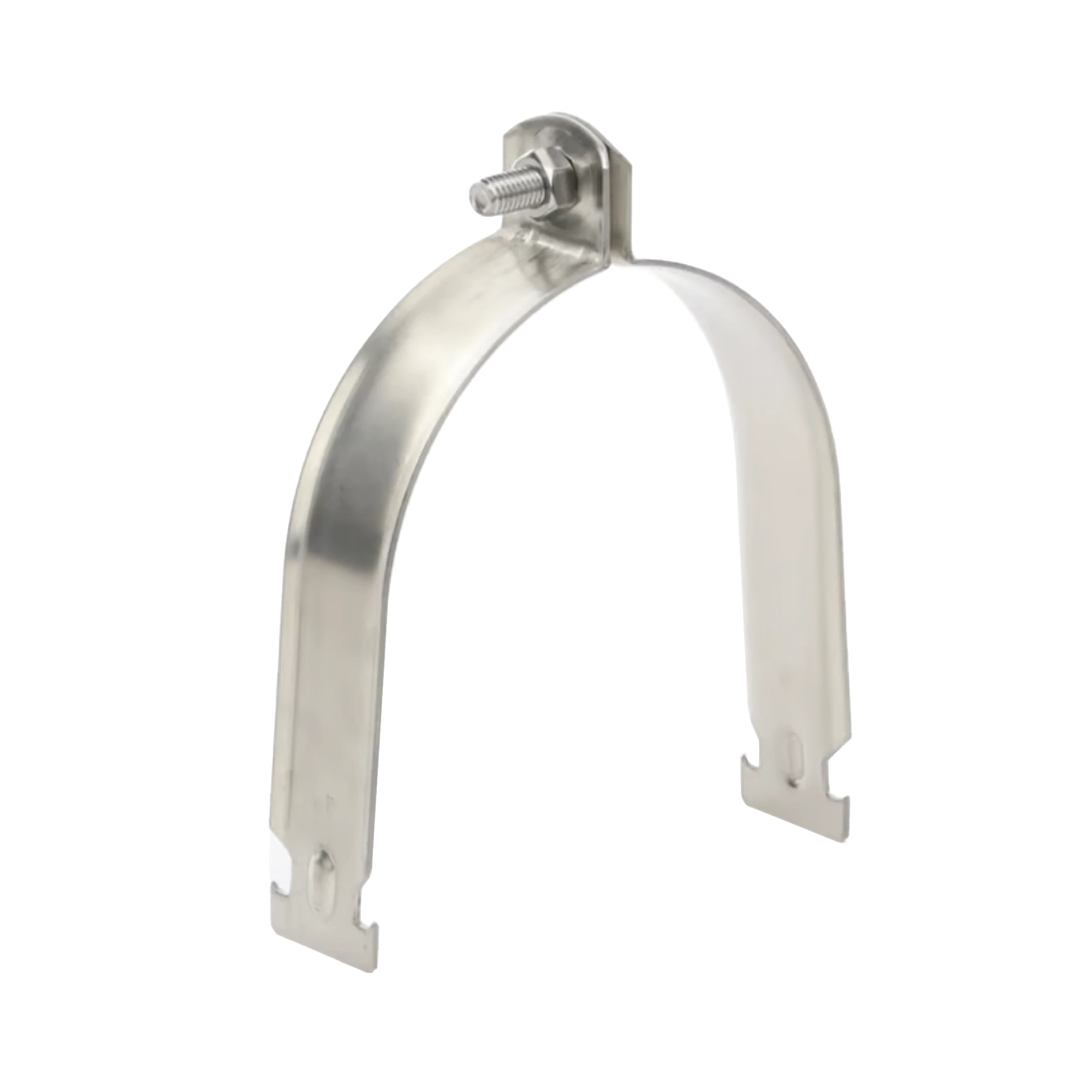 ABRAZADERA DE ACERO INOXIDABLE DE 4" PARA UNICANAL TIPO STRUT-Canalización-SYSCOM TOWERS-Bsai Seguridad & Controles