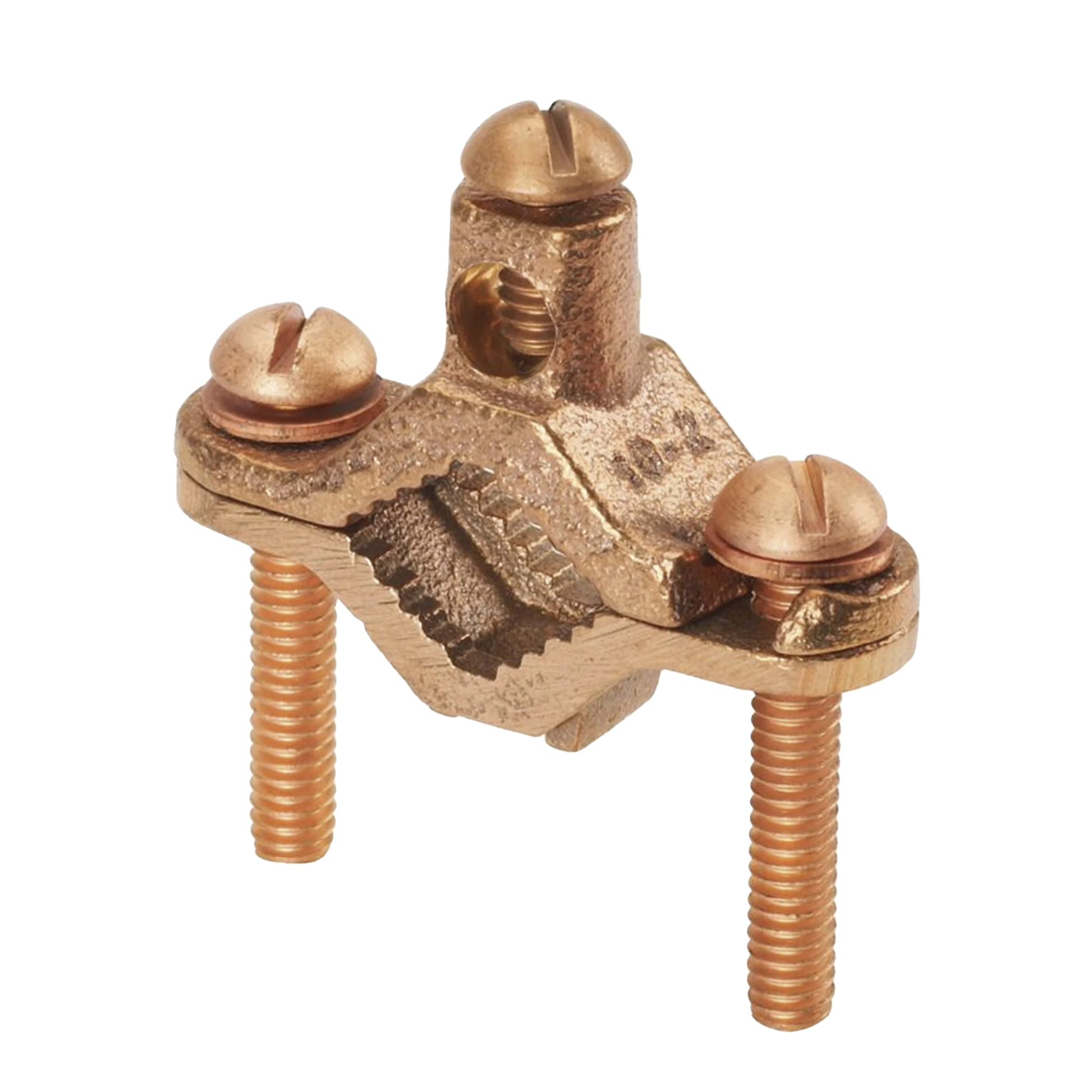 ABRAZADERA DE BRONCE PARA TIERRA FÍSICA PARA CONDUCTOR 2 AWG, 1 PIEZA-Calidad de la Energía-PANDUIT-Bsai Seguridad & Controles