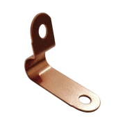 ABRAZADERA DE COBRE PARA SUJECIÓN DE BAJADA EN PARED-Accesorios para Instalacion Tierra Fisica y Pararrayos-LINKEDPRO BY EPCOM-Bsai Seguridad & Controles