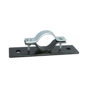 ABRAZADERA DOBLE OMEGA, FABRICADA EN ACERO PARA INSTALACIÓN DE MÁSTIL DE 2" EN MUROS VERTICALES-Calidad de la Energía-TOTAL GROUND-Bsai Seguridad & Controles