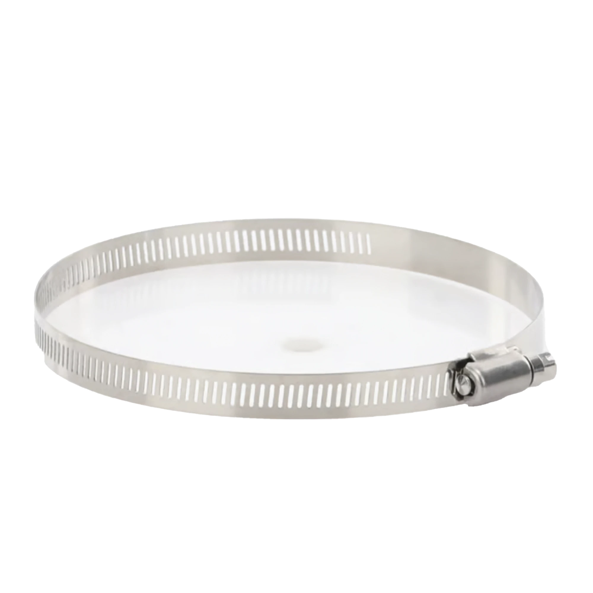 ABRAZADERA SIN FIN DE ACERO INOXIDABLE CAPACIDAD DE 3" A 5" (PAQUETE DE 10)-Canalización-SYSCOM TOWERS-Bsai Seguridad & Controles