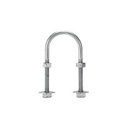 ABRAZADERA TIPO U DE 2 ", CON ACABADO ELECTRO ZINC, NO INCLUYE TUERCAS Y ARANDELAS-Charola-CHAROFIL-Bsai Seguridad & Controles