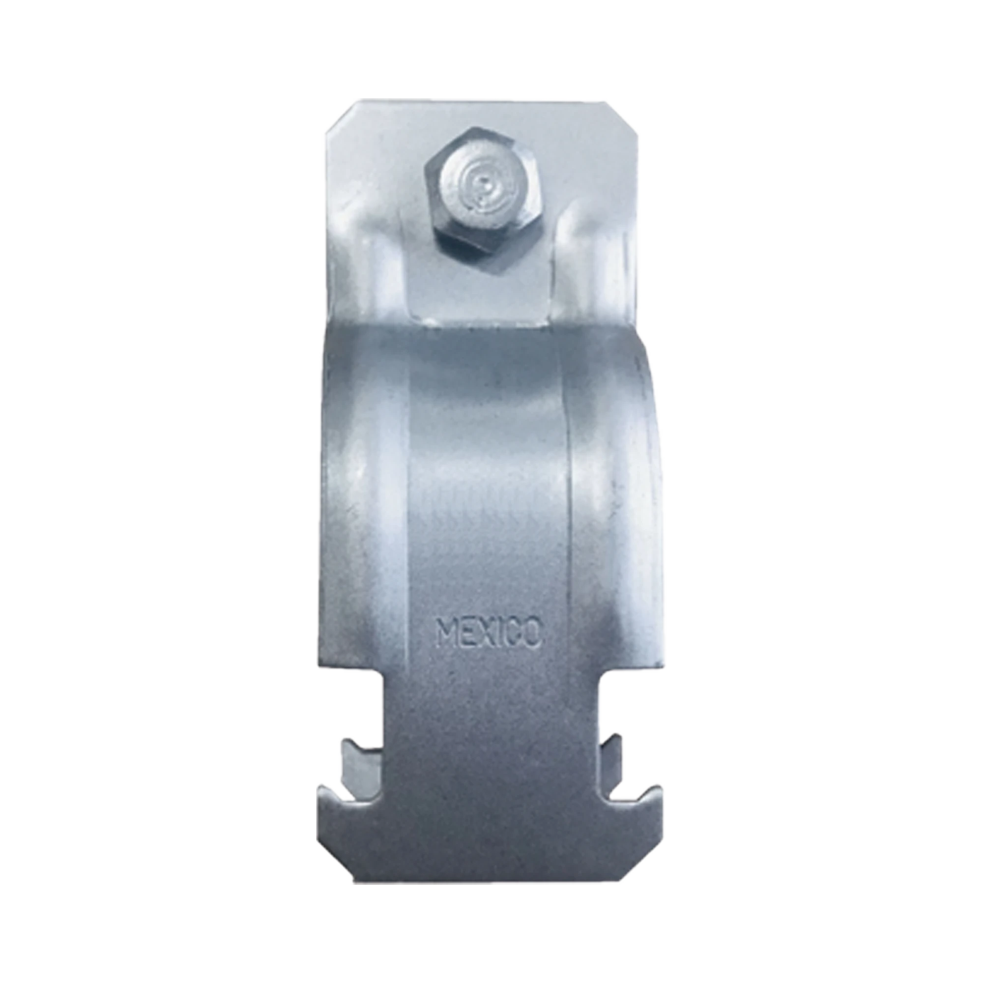 ABRAZADERA UNICANAL PARA CONDUIT CÉDULA 40 DE 3/4" (19 MM).-Canalización-ANCLO-Bsai Seguridad & Controles