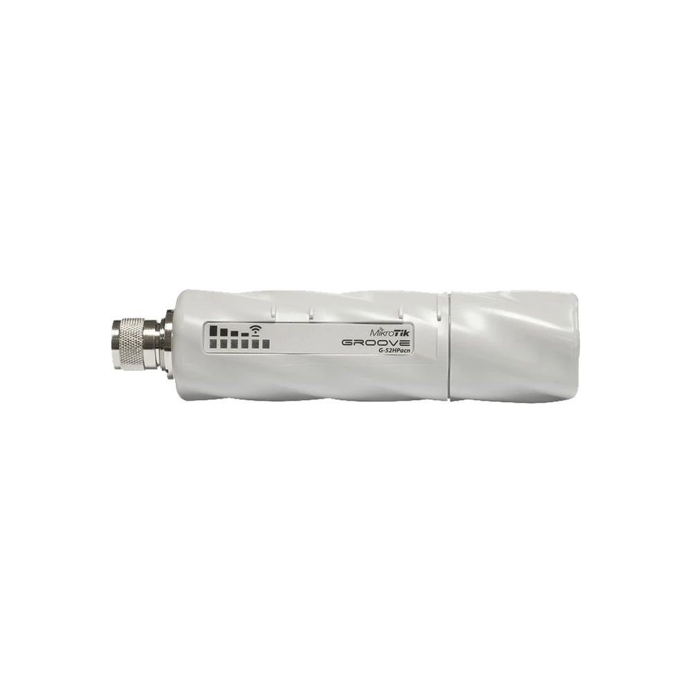 (GROOVE 52 AC) CPE Y PTP EN 2.4 O 5GHZ 802.11 A/B/G/N/AC CONECTORIZADO, CON 400 MW DE POTENCIA-Enlaces PtP y PtMP-MIKROTIK-Bsai Seguridad & Controles