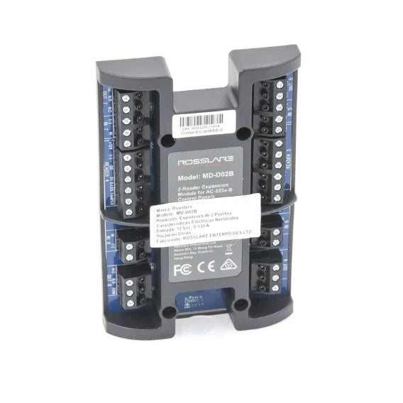 MODULO EXPANSOR P/AC225IPBU-Controles de Acceso-ROSSLARE SECURITY PRODUCTS-MD-D02B-Bsai Seguridad & Controles