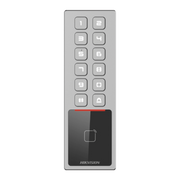 TECLADO EXTERIOR ANTIVANDÁLICO IP65 & IK08 / ADMINISTRABLE EN LA NUBE / ALTA Y BAJA DE PASSWORDS REMOTAMENTE CON HORARIOS / ACCESO POR PIN O TARJETA MIFARE-Teclados Autónomos-HIKVISION-Bsai Seguridad & Controles