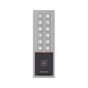 TECLADO EXTERIOR WIFI ANTIVANDÁLICO IP65 & IK08 / ADMINISTRABLE EN LA NUBE / ALTA Y BAJA DE PASSWORDS REMOTAMENTE CON HORARIOS / ACCESO POR PIN, TARJETA MIFARE, HUELLA Y TARJETA VIRTUAL BLUETOOTH-Teclados Autónomos-HIKVISION-Bsai Seguridad & Controles