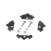 ACCESORIO DE EMPALME (UNIÓN), PARA CONEXIÓN DE 2 ESCALERILLAS RECTAS EN ÁNGULO DE 90º, DE ACERO, COLOR NEGRO-Charola-HOFFMAN-Bsai Seguridad & Controles