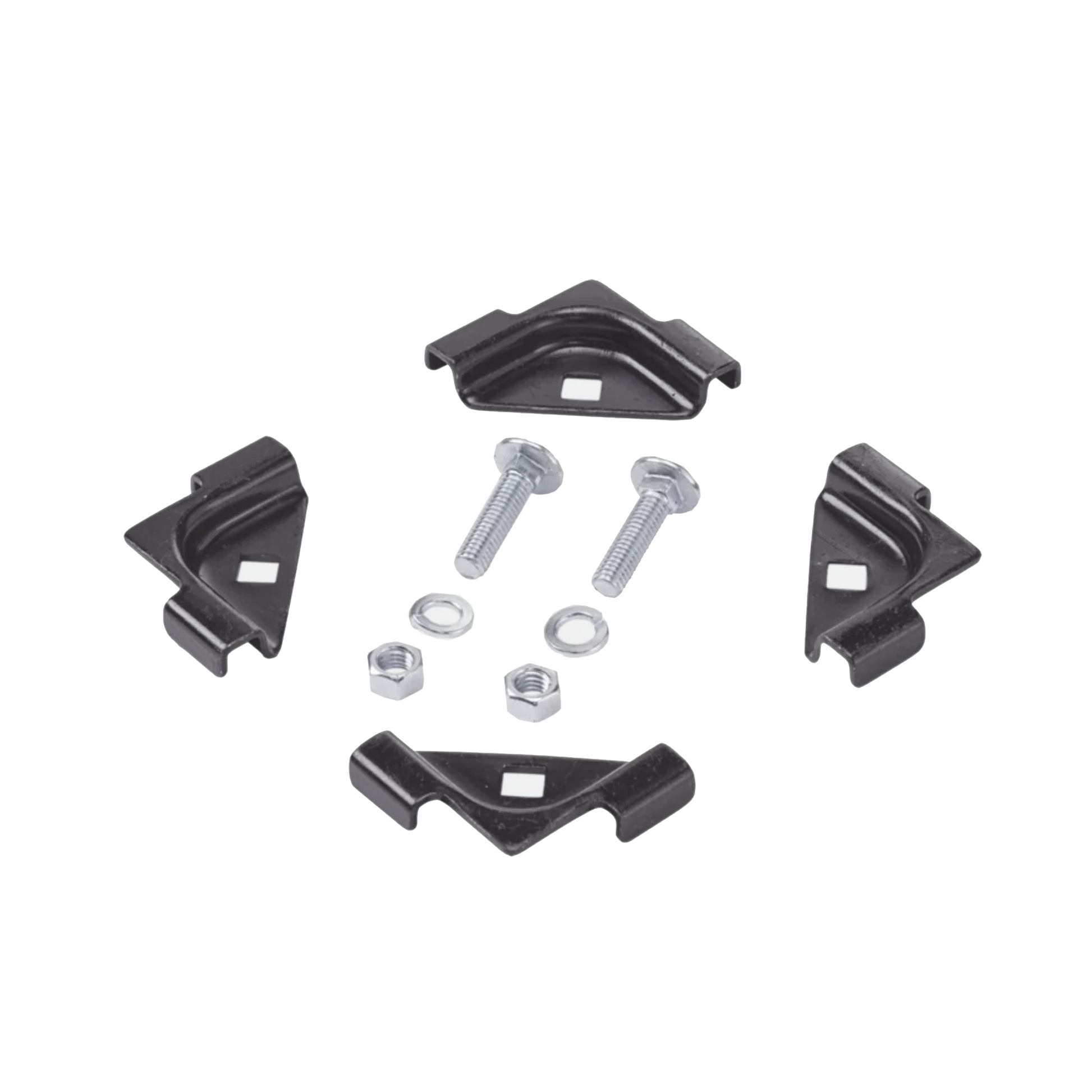 ACCESORIO DE EMPALME (UNIÓN), PARA CONEXIÓN DE 2 ESCALERILLAS RECTAS EN ÁNGULO DE 90º, DE ACERO, COLOR NEGRO-Charola-HOFFMAN-Bsai Seguridad & Controles