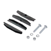 ACCESORIO DE EMPALME (UNIÓN), PARA CONEXIÓN DE ESCALERILLA RECTA, CURVAS INTERIORES Y EXTERIORES, DE ACERO, COLOR NEGRO-Charola-HOFFMAN-Bsai Seguridad & Controles