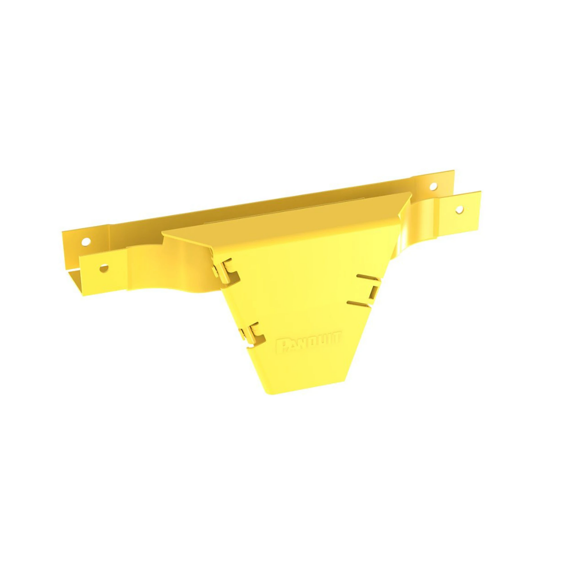 ACCESORIO EN T CON CONEXIÓN HORIZONTAL Y BAJADA VERTICAL A 90º, PARA CANALETAS FIBERRUNNER? 2X2, COLOR AMARILLO-Canaletas-PANDUIT-Bsai Seguridad & Controles