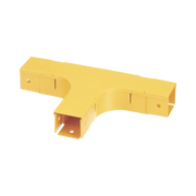 ACCESORIO EN T HORIZONTAL, CON ÁNGULOS A 90º, PARA CANALETAS FIBERRUNNER? 2X2, COLOR AMARILLO-Canaletas-PANDUIT-Bsai Seguridad & Controles