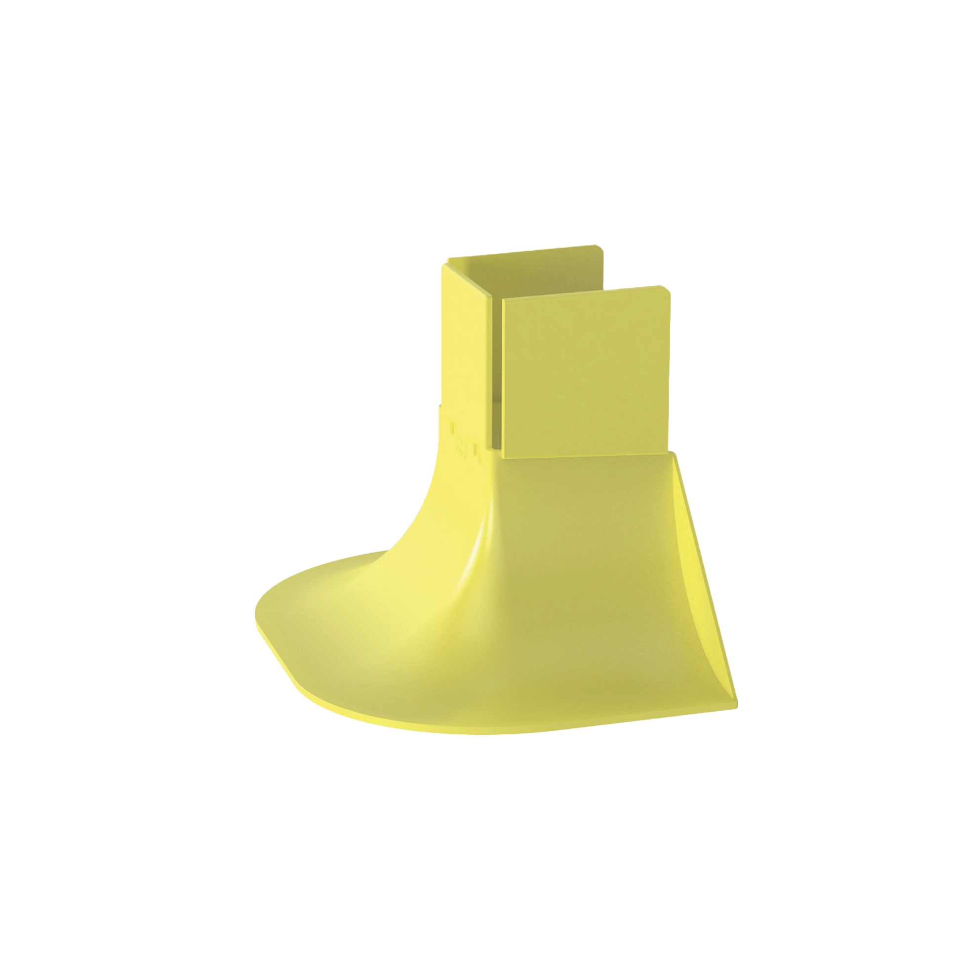 ACCESORIO PARA CONTROL DE RADIO DE CURVATURA, PARA BAJADAS DE CABLE CON CANALETAS FIBERRUNNER 2X2, COLOR AMARILLO-Canalización-PANDUIT-FTR2X2LYL-Bsai Seguridad & Controles