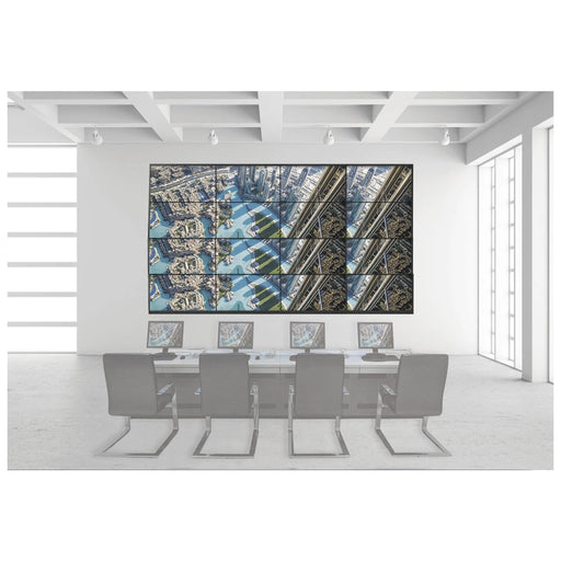 KIT VIDEOWALL 4X4 / INCLUYE 16 PANTALLAS DE 55" / DECODER / BASES DE PARED / ACCESORIOS DE INSTALACIÓN-Monitores Pantallas y Mobiliario-HIKVISION-Bsai Seguridad & Controles