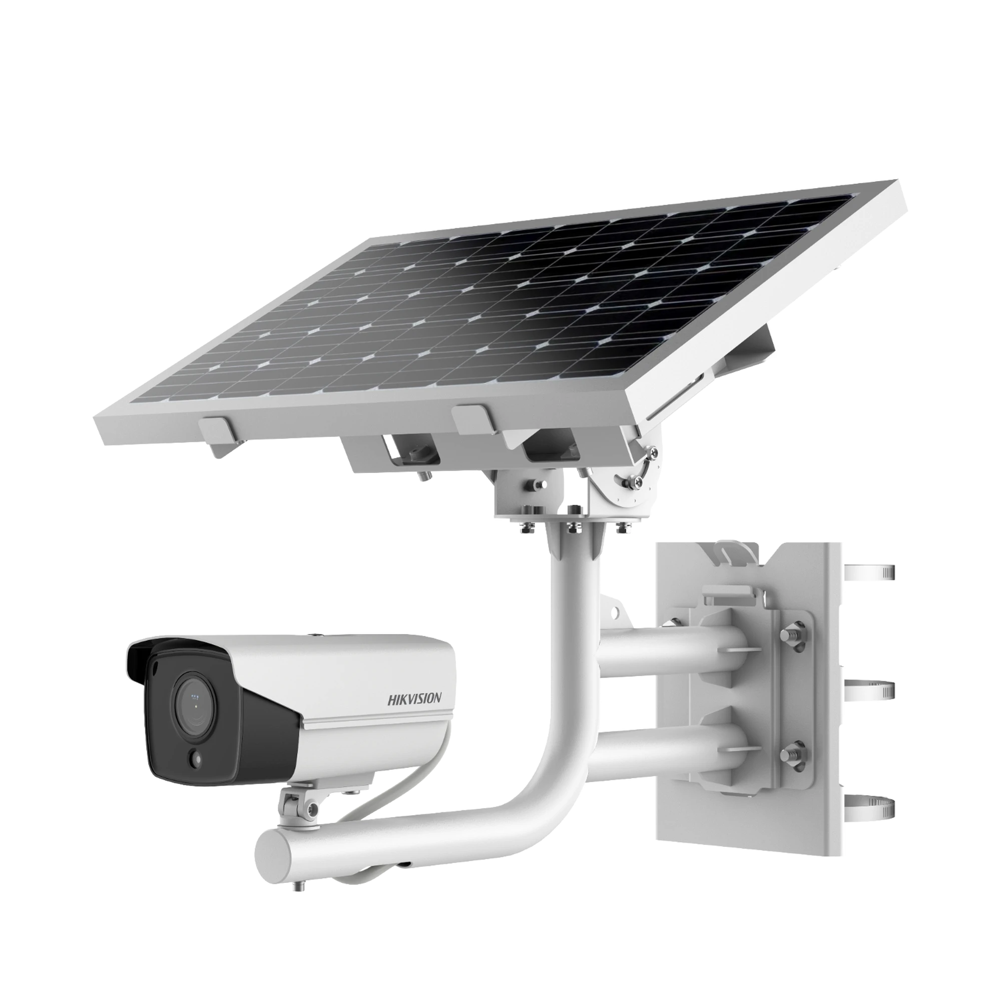 KIT ALL IN ONE / CÁMARA BALA 2 MEGAPIXEL / PANEL SOLAR / BATERÍA DE RESPALDO (HASTA 60 DÍAS) / CONEXIÓN 4G / ACCESORIOS DE INSTALACIÓN-Cámaras IP-HIKVISION-Bsai Seguridad & Controles