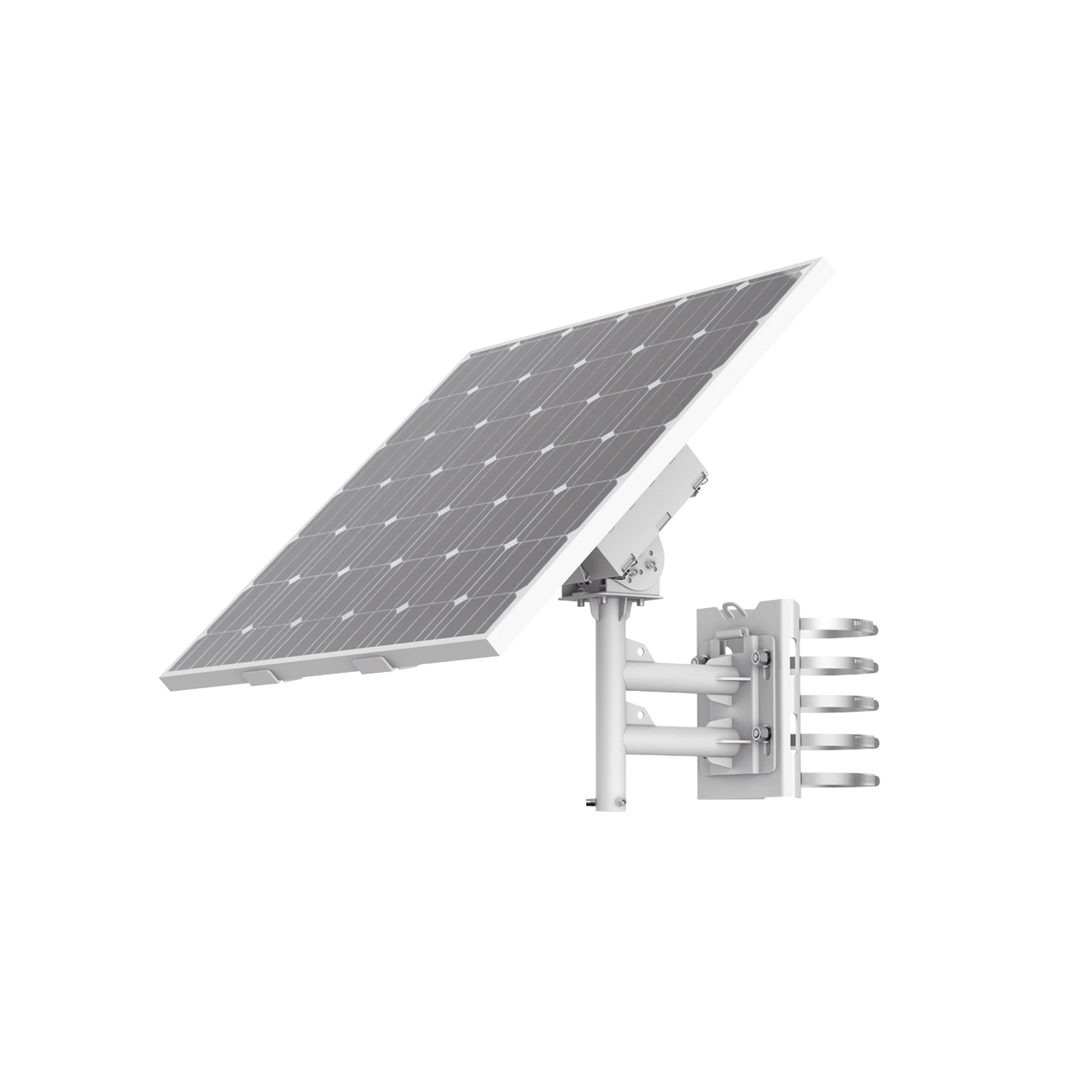 KIT SOLAR DE ALIMENTACIÓN / PANEL SOLAR / BATERÍA DE RESPALDO DE LITIO 360WH / 2 SALIDAS DE 12 VCA / ACCESORIOS DE INSTALACIÓN-Kits Sistemas Completos-HIKVISION-Bsai Seguridad & Controles