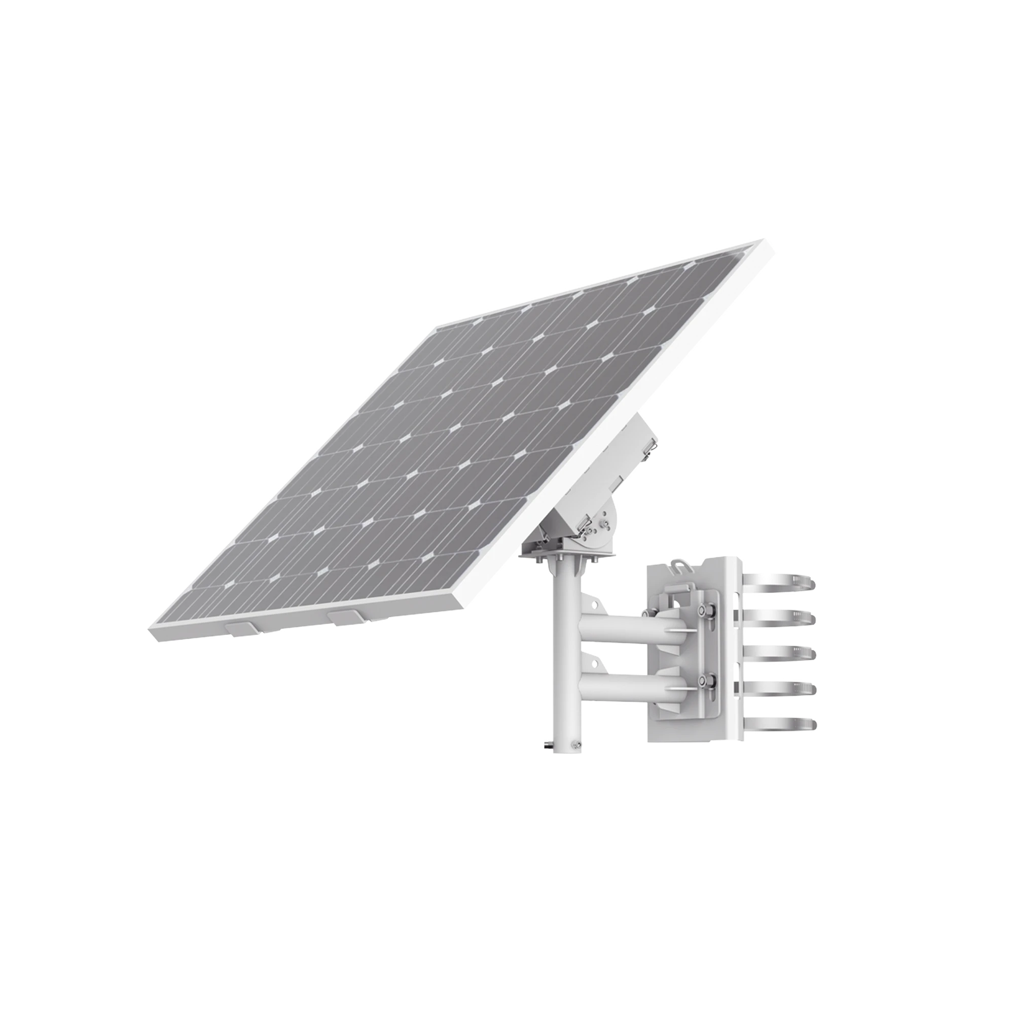 KIT SOLAR DE ALIMENTACIÓN / PANEL SOLAR / BATERÍA DE RESPALDO DE LITIO 360WH / 2 SALIDAS DE 12 VCA / ACCESORIOS DE INSTALACIÓN-Kits Sistemas Completos-HIKVISION-Bsai Seguridad & Controles