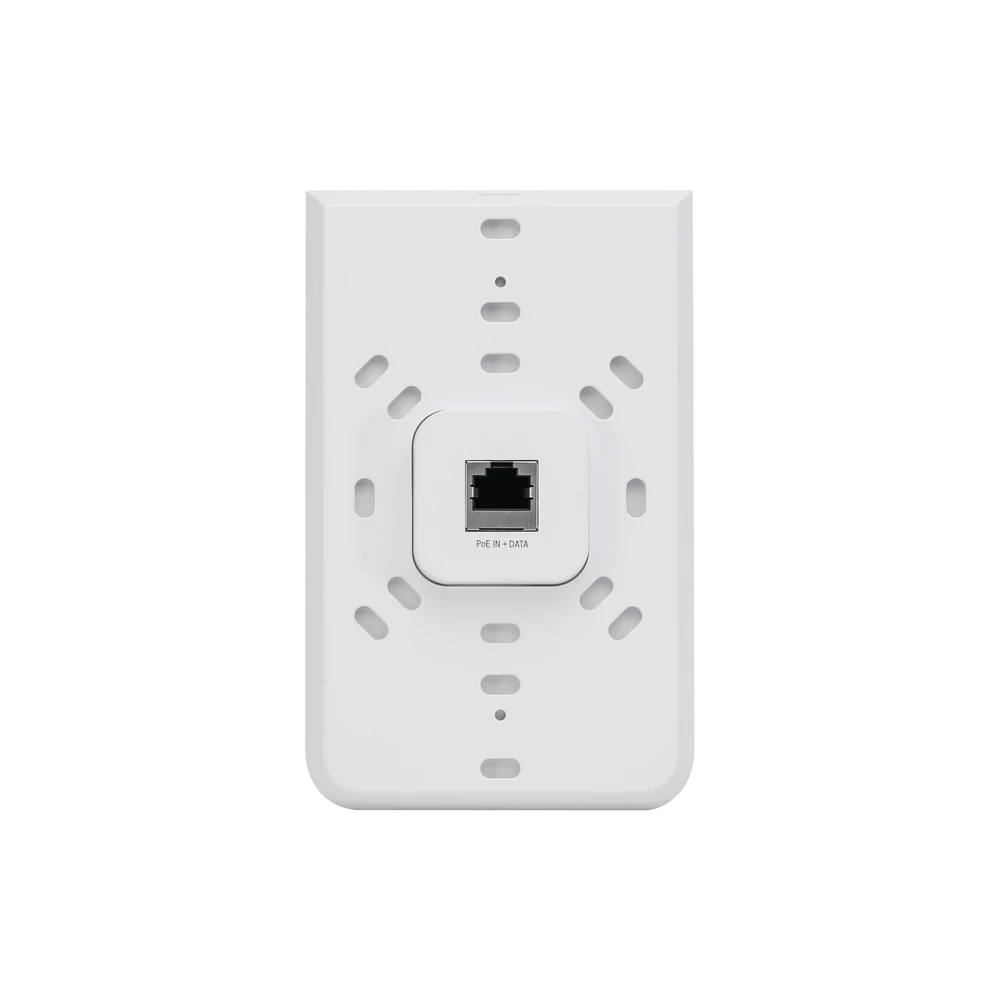 ACCESS POINT UNIFI DOBLE BANDA COBERTURA 180 MIMO 2X2 DISEÑO PLACA DE PARED CON DOS PUERTOS ADICIONALES, HASTA 100 USUARIOS WI-FI-Redes WiFi-UBIQUITI-Bsai Seguridad & Controles