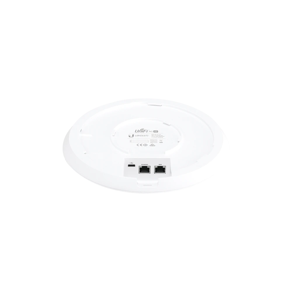 ACCESS POINT UNIFI HD 802.11AC WAVE 2 MU-MIMO 4X4 PARA ALTA DENSIDAD DE USUARIOS, HASTA 500 USUARIOS WIFI-Redes WiFi-UBIQUITI-Bsai Seguridad & Controles