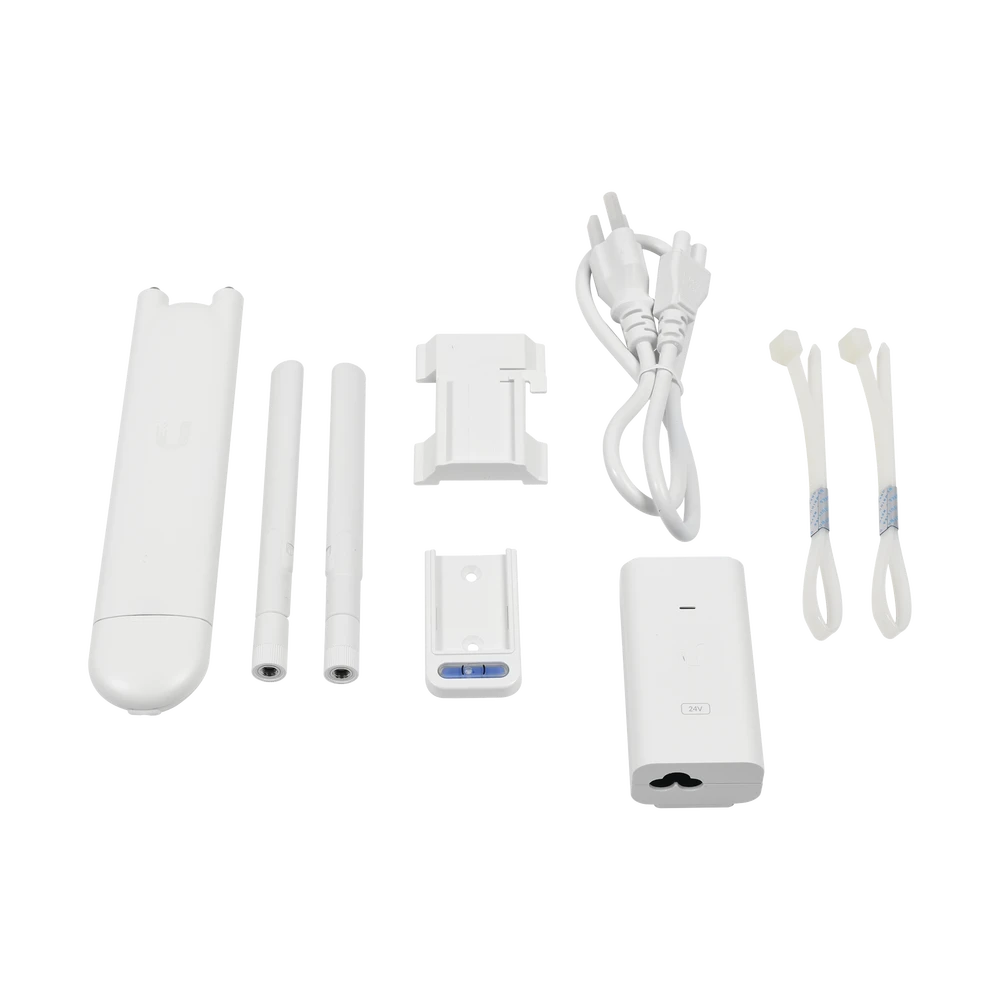 ACCESS POINT UNIFI PARA MESH EN EXTERIOR, ANTENAS DESMONTABLES 360º 802.11AC MIMO 2X2, HASTA 100 USUARIOS-Redes WiFi-UBIQUITI-Bsai Seguridad & Controles