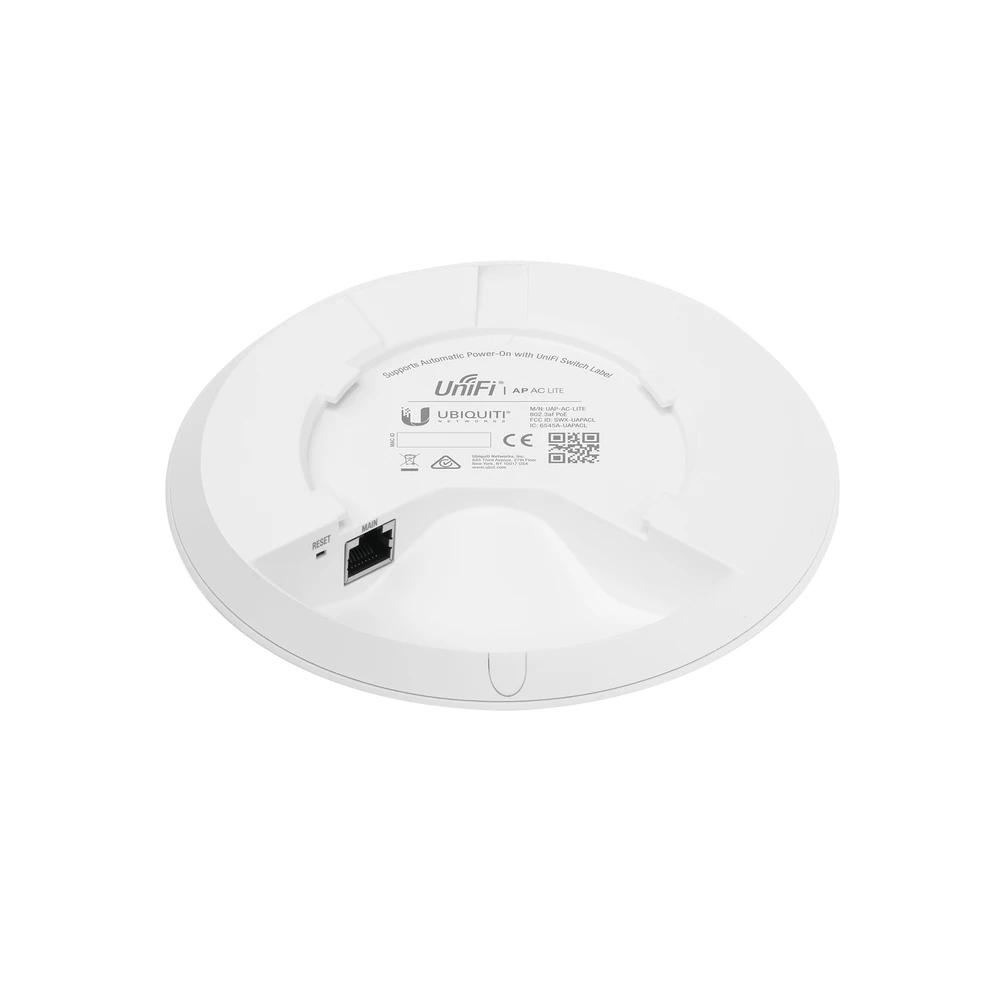 ACCESS POINT UNIFI, DOBLE BANDA 802.11AC, MIMO 2X2, SOPORTA 100 CLIENTES, HASTA 867 MBPS, PARA INTERIOR, POE 802.3AF-Redes WiFi-UBIQUITI-Bsai Seguridad & Controles