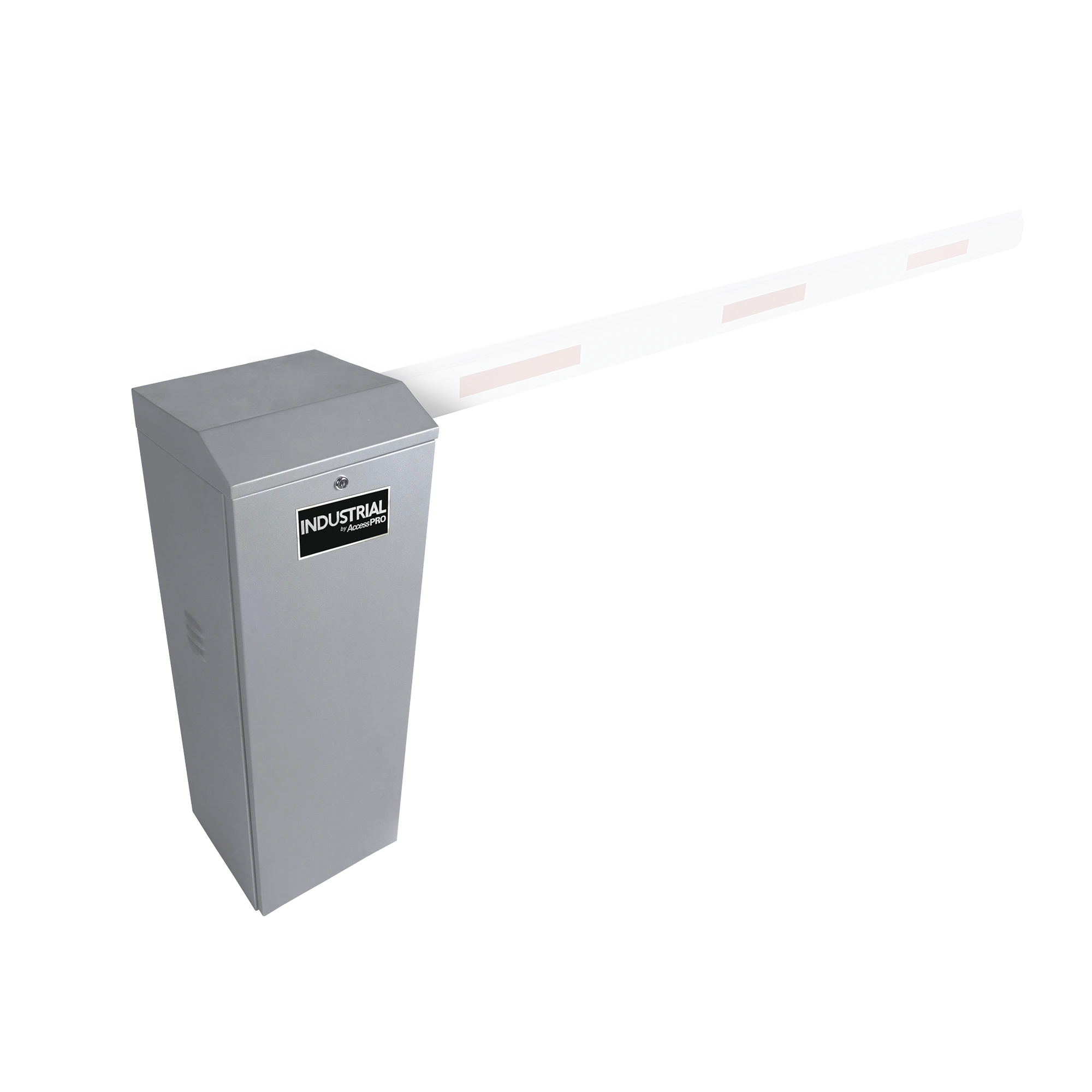 BARRERA VEHICULAR DERECHA / SOPORTA BRAZO DE HASTA 3 M / APERTURA EN 1.5 S / FINAL DE CARRERA AJUSTABLE POR PROGRAMACIÓN /-Acceso Vehicular-ACCESSPRO-Bsai Seguridad & Controles