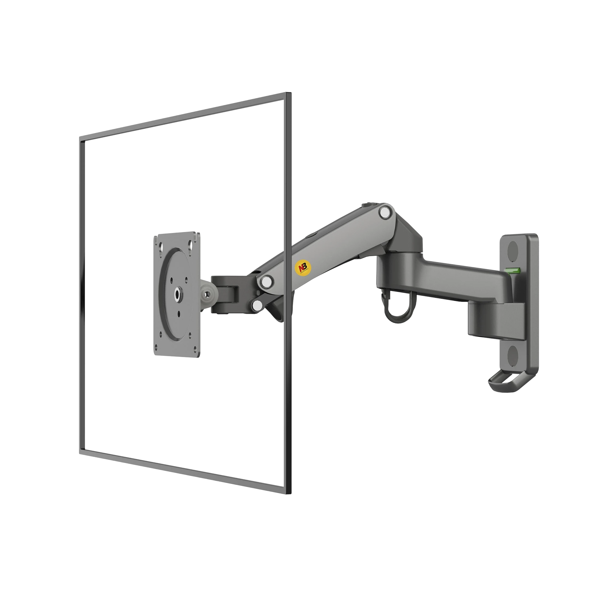 MONTAJE DE PARED PARA MONITORES DE 17 A 35" / SOPORTA HASTA 12 KG / VESA 75 X 75 / 100 X 100 / ACERO-Monitores Pantallas y Mobiliario-NB-EPCOM-Bsai Seguridad & Controles