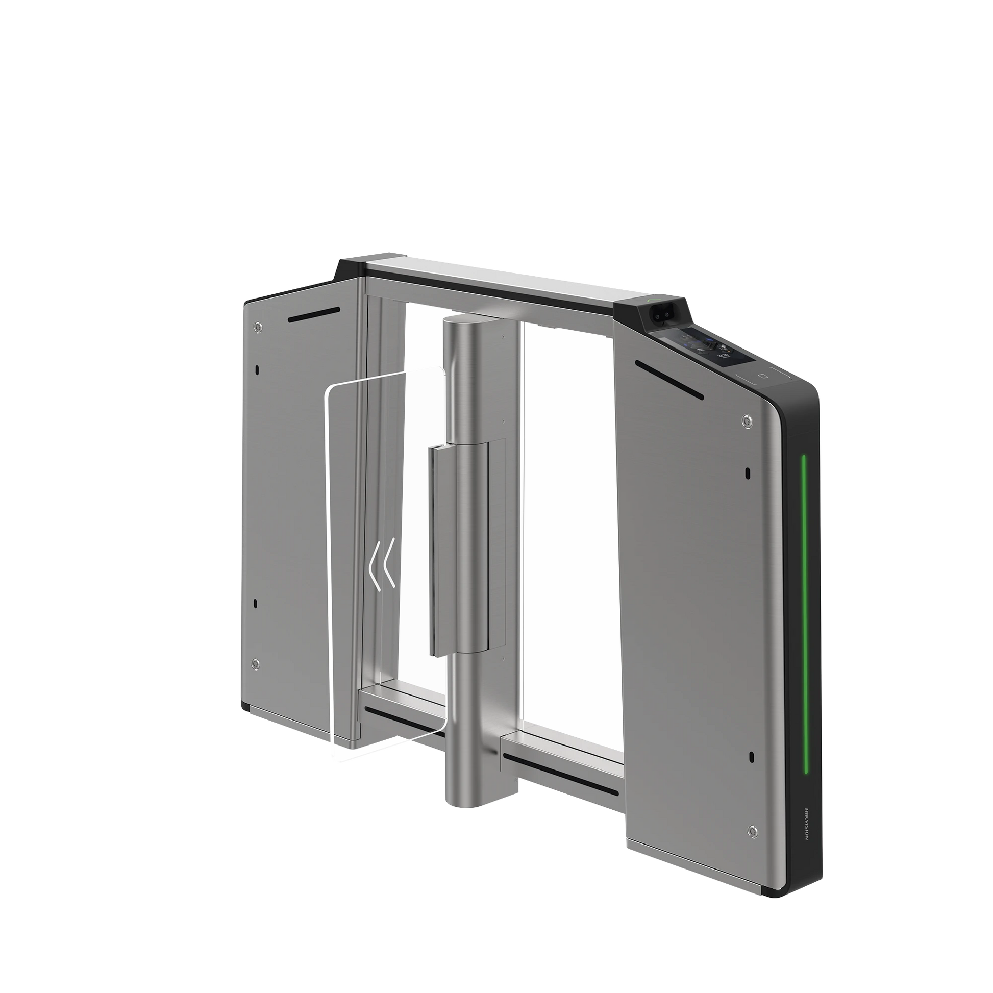 TORNIQUETE INTELIGENTE DERECHO CON RECONOCIMIENTO FACIAL INCLUIDO / 12,000,000 MCBF / 20 PARES DE IR PARA DETECCIÓN DE PEATÓN / CONTROLADOR INCLUIDO / ACERO INOXIDABLE SUS304-Torniquetes y Puertas de Cortesía-HIKVISION-Bsai Seguridad & Controles