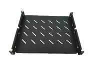 SAXXON SXCH19X1UR600 - CHAROLA VENTILADA PARA GABINETE Y RACK DE 19" / 1UR / 60 CM DE PROFUNDIDAD / 4 PUNTOS DE ANCLAJE / ACERO LAMINADO COLOR NEGRO-Charolas-SAXXON-Bsai Seguridad & Controles