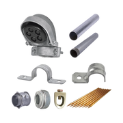 ACOMETIDA PARA INSTALACIÓN BÁSICA DE CFE.-Canalización-JUPITER-Bsai Seguridad & Controles