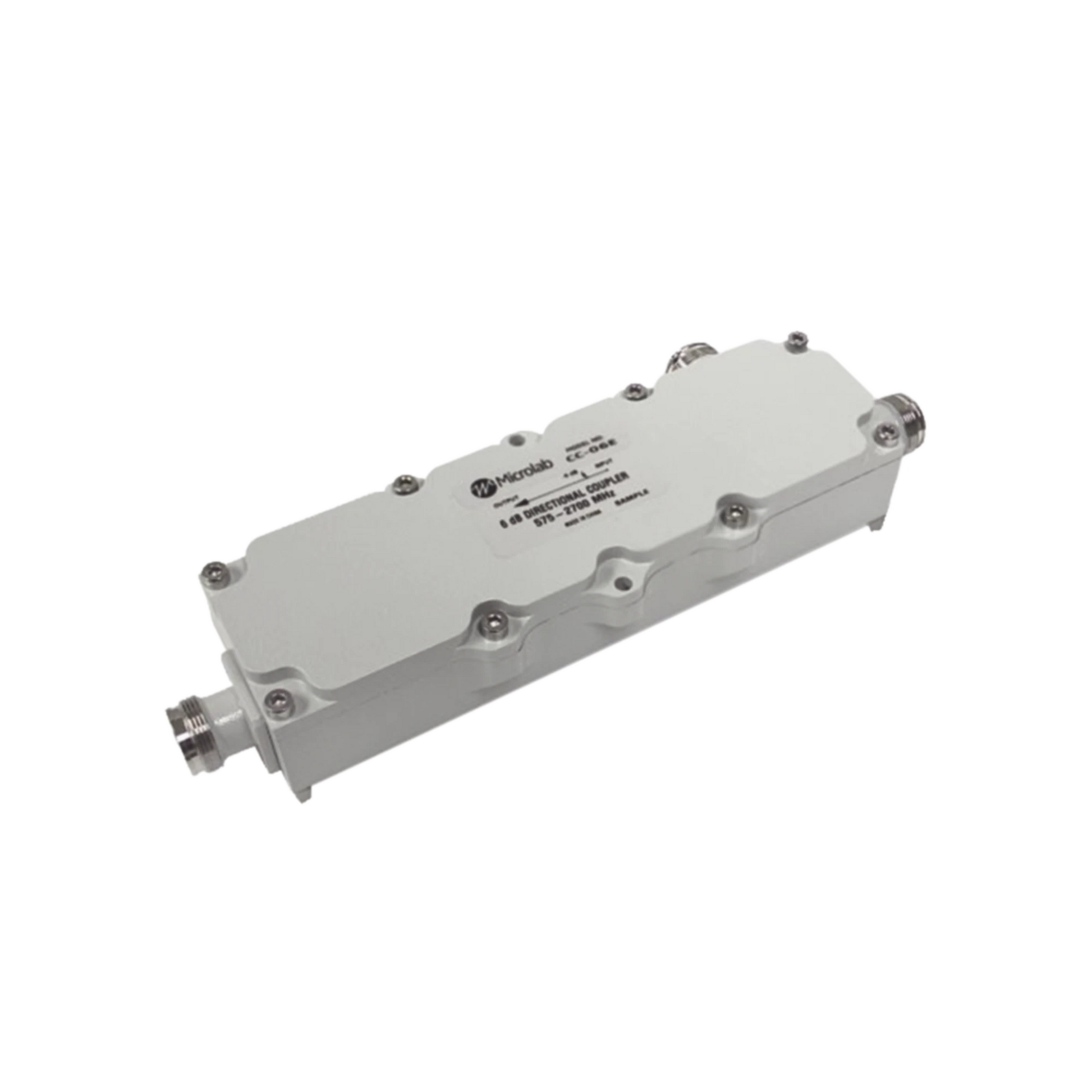 ACOPLADOR DIRECCIONAL 5DB 575-2700MHZ 300W - 161 DBC 4.3 - 10 IP67-Filtros y Sistemas en RF-MICROLAB-Bsai Seguridad & Controles