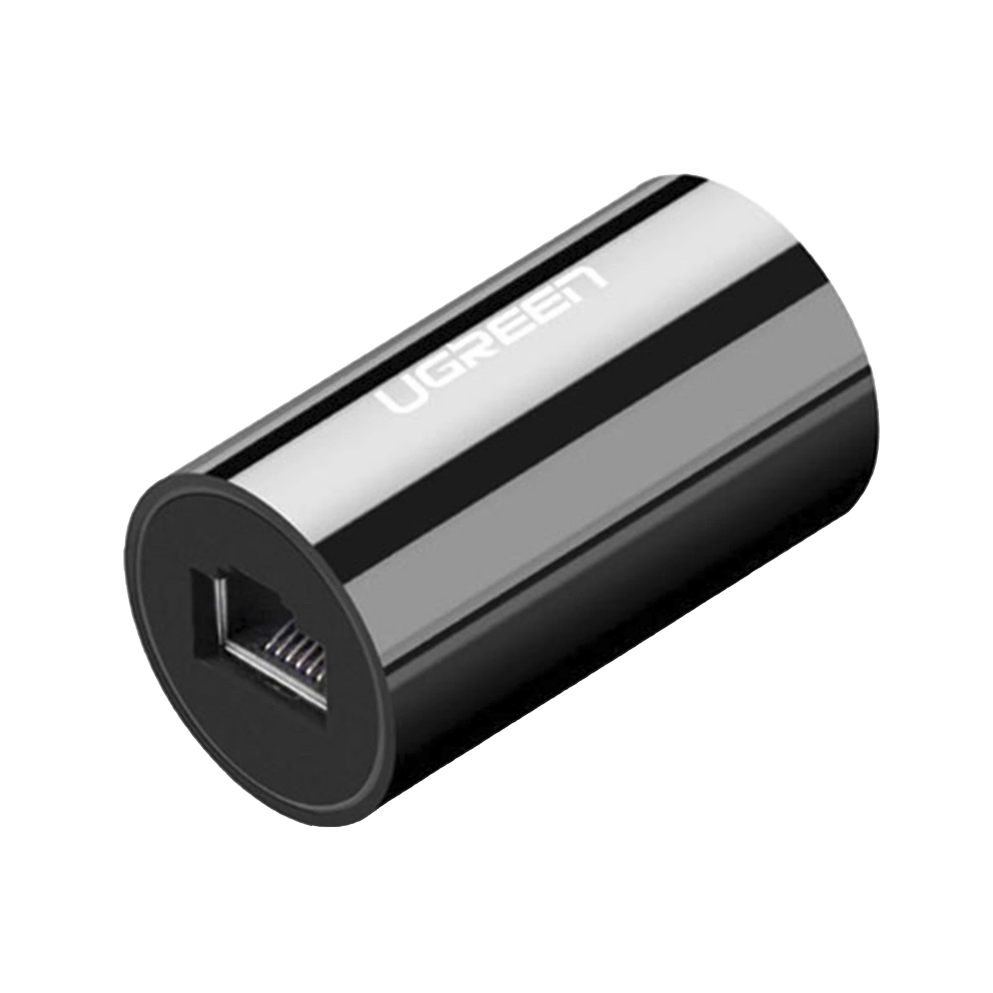 ACOPLADOR Y PROTECTOR (EXTENSOR DE CABLE ETHERNET RJ45) | 1000MBPS | COMPATIBILIDAD CON CAT7/CAT6/ CAT5E | COMPATIBLE CON POE | IGNÍFUGO | ABS | COLOR NEGRO-Cables y Conectores-UGREEN-Bsai Seguridad & Controles