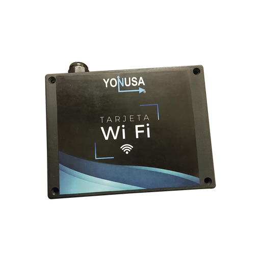 MODULO WIFI CON GABINETE PARA USO EN ENERGIZADORES YONUSA/APLICACIÓN SIN COSTO/ACTIVACIÓN REMOTA DE 4 SALIDAS TIPO RELAY CON ALTA CAPACIDAD-Cercas Eléctricas-YONUSA-TARJET-WIFI-V2-Bsai Seguridad & Controles