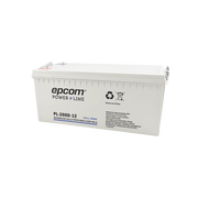 ACUMULADOR TECNOLOGÍA VRLA AGM 12 V 200 AH PARA APLICACIÓN FOTOVOLTAICA-Baterías-EPCOM POWERLINE-Bsai Seguridad & Controles