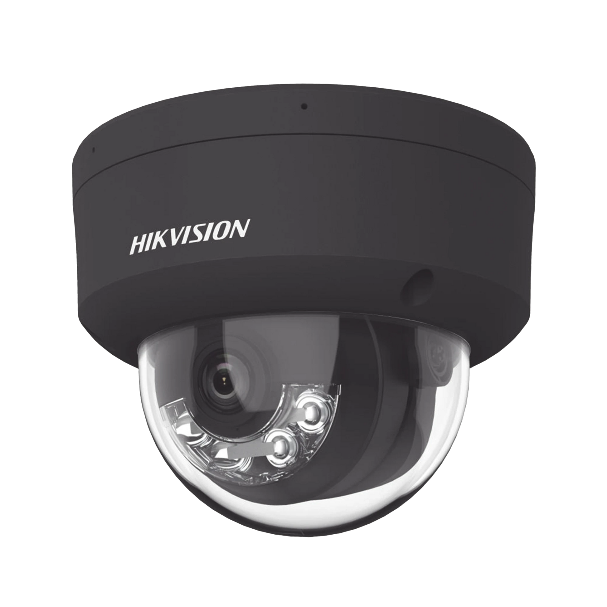 DOMO IP 4 MEGAPIXEL / COLOR NEGRO / LENTE 2.8 MM / DUAL LIGHT (30 MTS LUZ BLANCA + 30 MTS IR) / 2 MICRÓFONOS INTEGRADOS / ACUSENSE / EXTERIOR IP67 / IK10 / WDR 120 DB / POE / ONVIF / MICRO SD / METAL / ACUSEARCH-Cámaras IP y NVRs-HIKVISION-Bsai Seguridad & Controles
