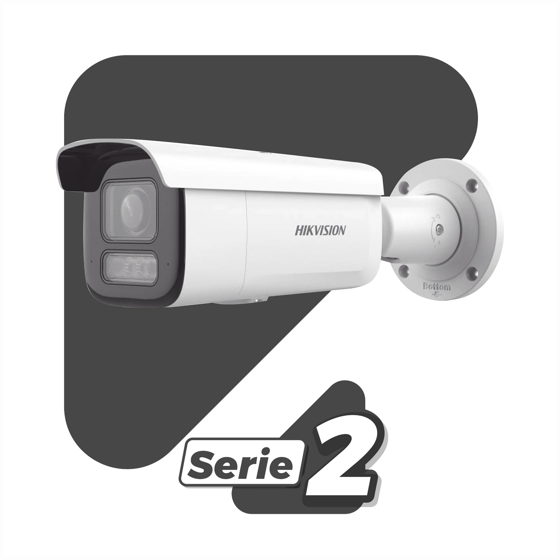 [DUAL LIGHT + 2 MICRÓFONOS INTEGRADOS] BALA IP 2 MEGAPIXEL / LENTE MOT. 2.8 A 12 MM / 60 MTS LUZ BLANCA + 60 MTS IR / ACUSENSE / EXTERIOR IP67 / IK10 / WDR 120 DB / POE+ / ONVIF / ALARMAS I/O / MICRO SD / METAL / ACUSEARCH-Cámaras IP y NVRs-HIKVISION-Bsai Seguridad & Controles