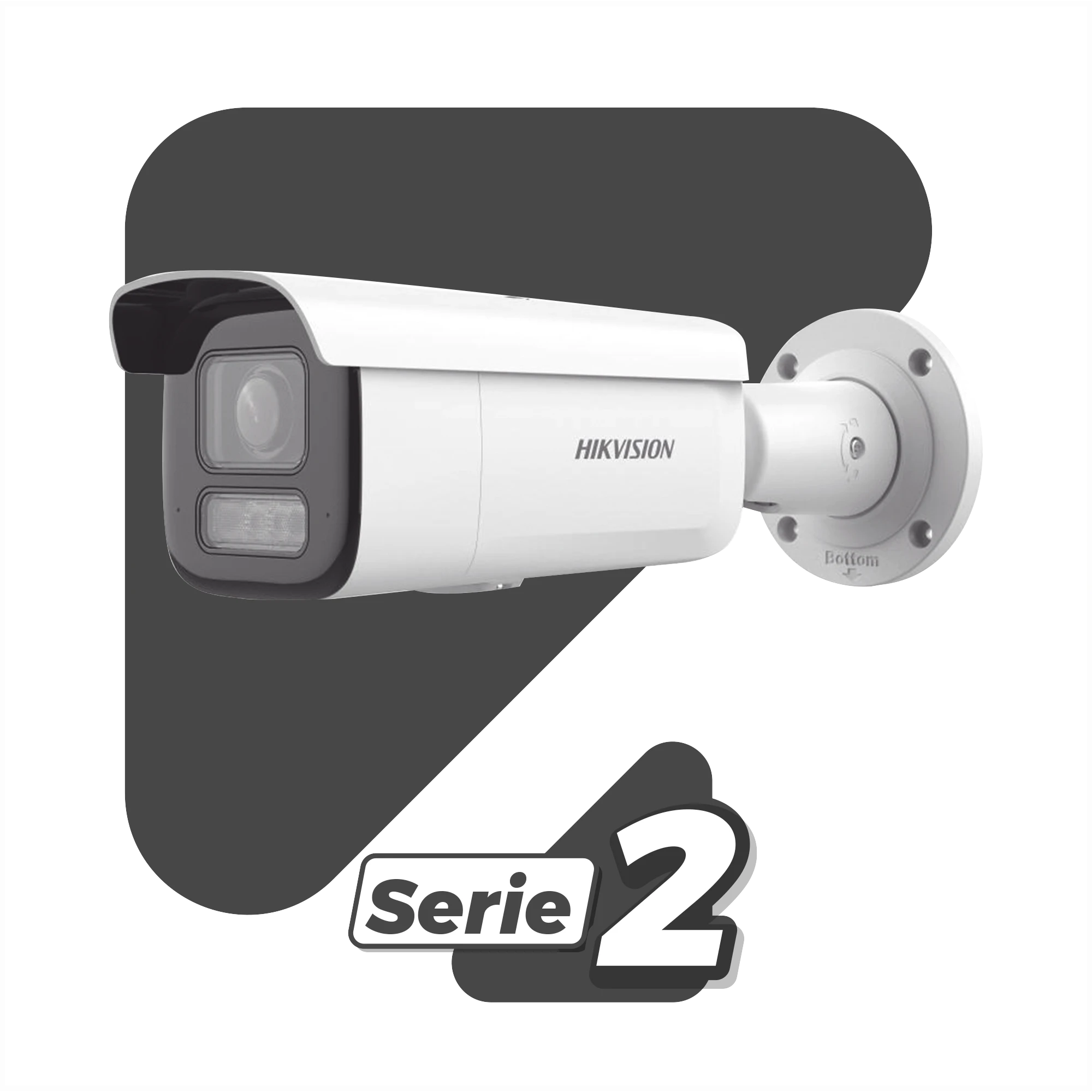 [DUAL LIGHT + 2 MICRÓFONOS INTEGRADOS] BALA IP 2 MEGAPIXEL / LENTE MOT. 2.8 A 12 MM / 60 MTS LUZ BLANCA + 60 MTS IR / ACUSENSE / EXTERIOR IP67 / IK10 / WDR 120 DB / POE+ / ONVIF / ALARMAS I/O / MICRO SD / METAL / ACUSEARCH-Cámaras IP y NVRs-HIKVISION-Bsai Seguridad & Controles