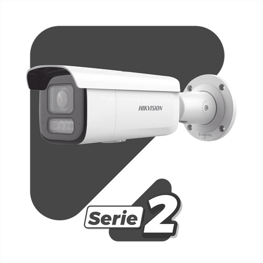 [DUAL LIGHT + 2 MICRÓFONOS INTEGRADOS] BALA IP 2 MEGAPIXEL / LENTE MOT. 2.8 A 12 MM / 60 MTS LUZ BLANCA + 60 MTS IR / ACUSENSE / EXTERIOR IP67 / IK10 / WDR 120 DB / POE+ / ONVIF / ALARMAS I/O / MICRO SD / METAL / ACUSEARCH-Cámaras IP y NVRs-HIKVISION-DS-2CD2623G2-LIZS2U-Bsai Seguridad & Controles