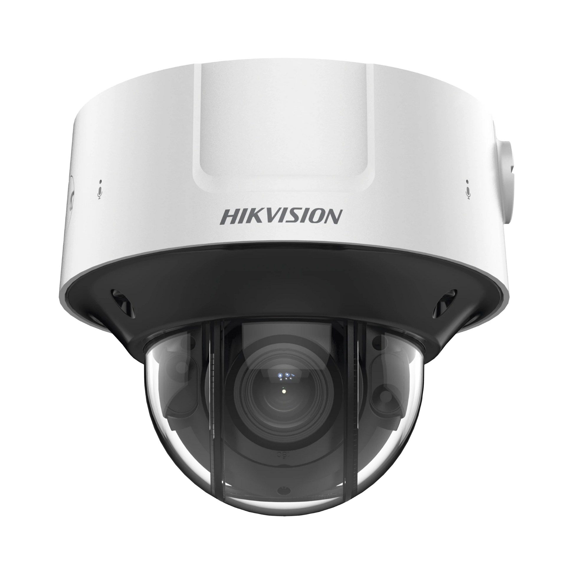 DOMO IP 4 MEGAPIXEL / LENTE MOT. 2.8 - 12 MM / 30 MTS IR EXIR / IK10 / IP67 / RECONOCIMIENTO FACIAL / WDR 140 DB / DEEPINVIEW / BÚSQUEDA POR ATRIBUTOS / HEAT MAP / ACUSENSE-Cámaras IP-HIKVISION-Bsai Seguridad & Controles