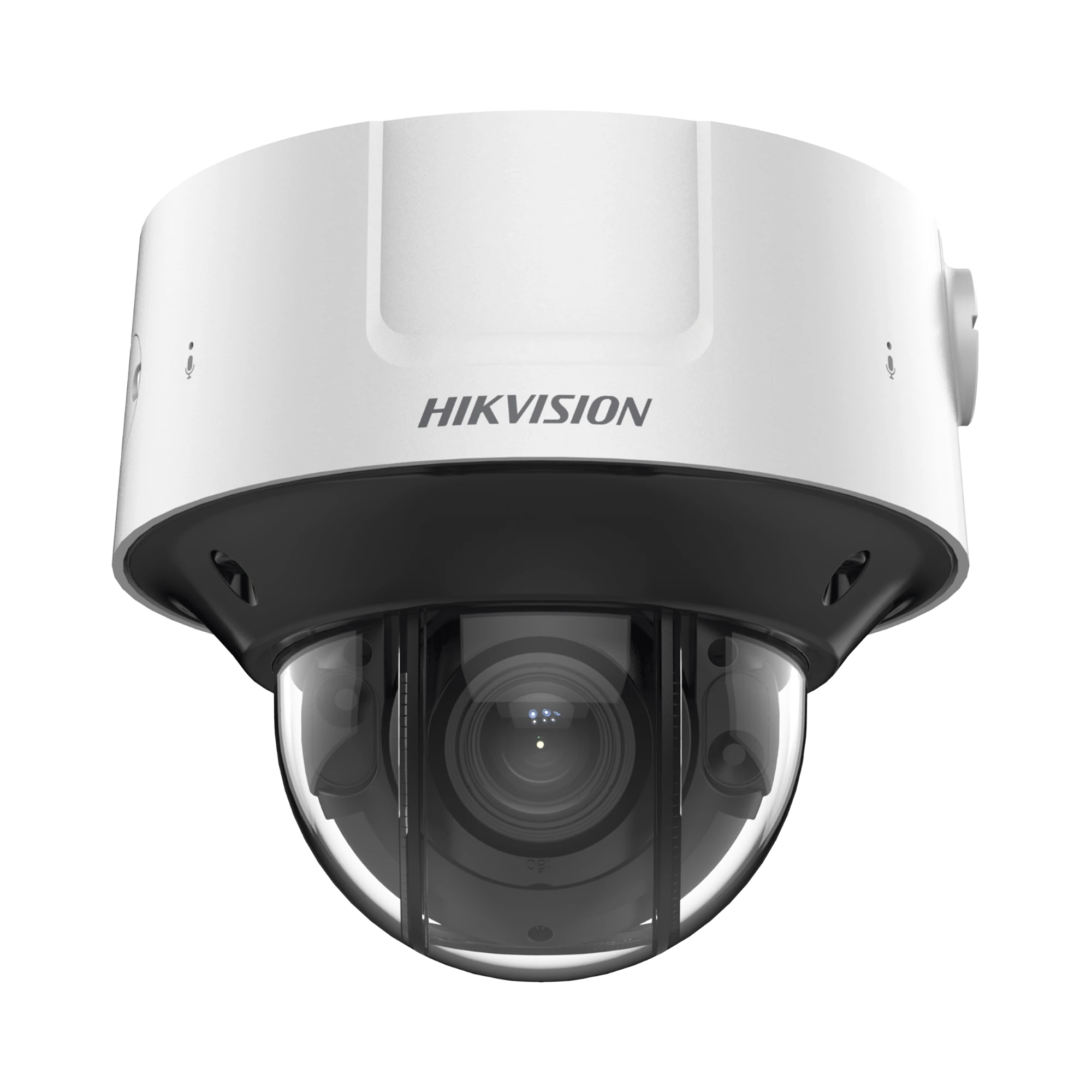 DOMO IP 4 MEGAPIXEL / LENTE MOT. 2.8 - 12 MM / 30 MTS IR EXIR / IK10 / IP67 / RECONOCIMIENTO FACIAL / WDR 140 DB / DEEPINVIEW / BÚSQUEDA POR ATRIBUTOS / HEAT MAP / ACUSENSE-Cámaras IP-HIKVISION-Bsai Seguridad & Controles