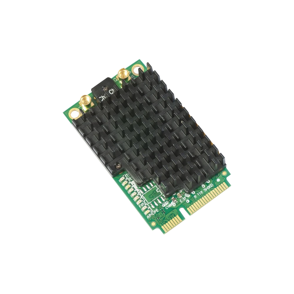 (SXT LITE5), CPE Y PTP EN 5 GHZ 802.11 A/N, CON ANTENA INTEGRADA DE 16 DBI, HASTA 500 MW DE POTENCTARJETA MINI-PCI-EXPRESS INALÁMBRICA DE DOBLE CANAL EN 5GHZ A/N/AC, HASTA 27DBM DE POTENCIA-Enlaces PtP y PtMP-MIKROTIK-Bsai Seguridad & Controles