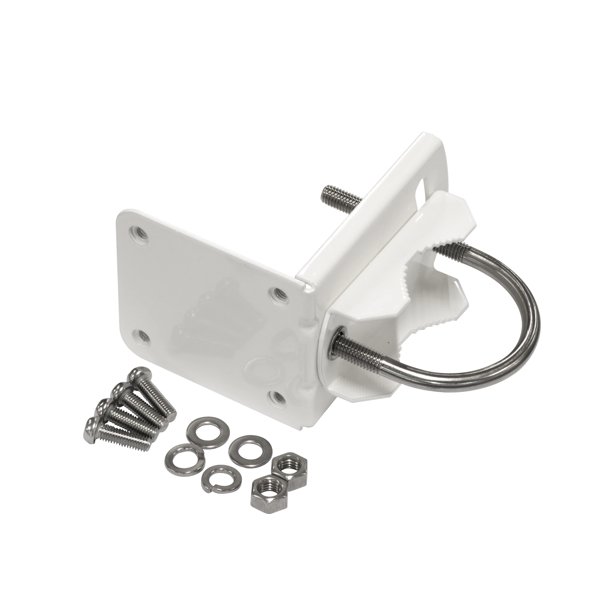 ADAPTADOR BÁSICO DE MONTAJE EN POSTE PARA LA SERIE LHG, HECHO DE METAL-Antenas-MIKROTIK-Bsai Seguridad & Controles