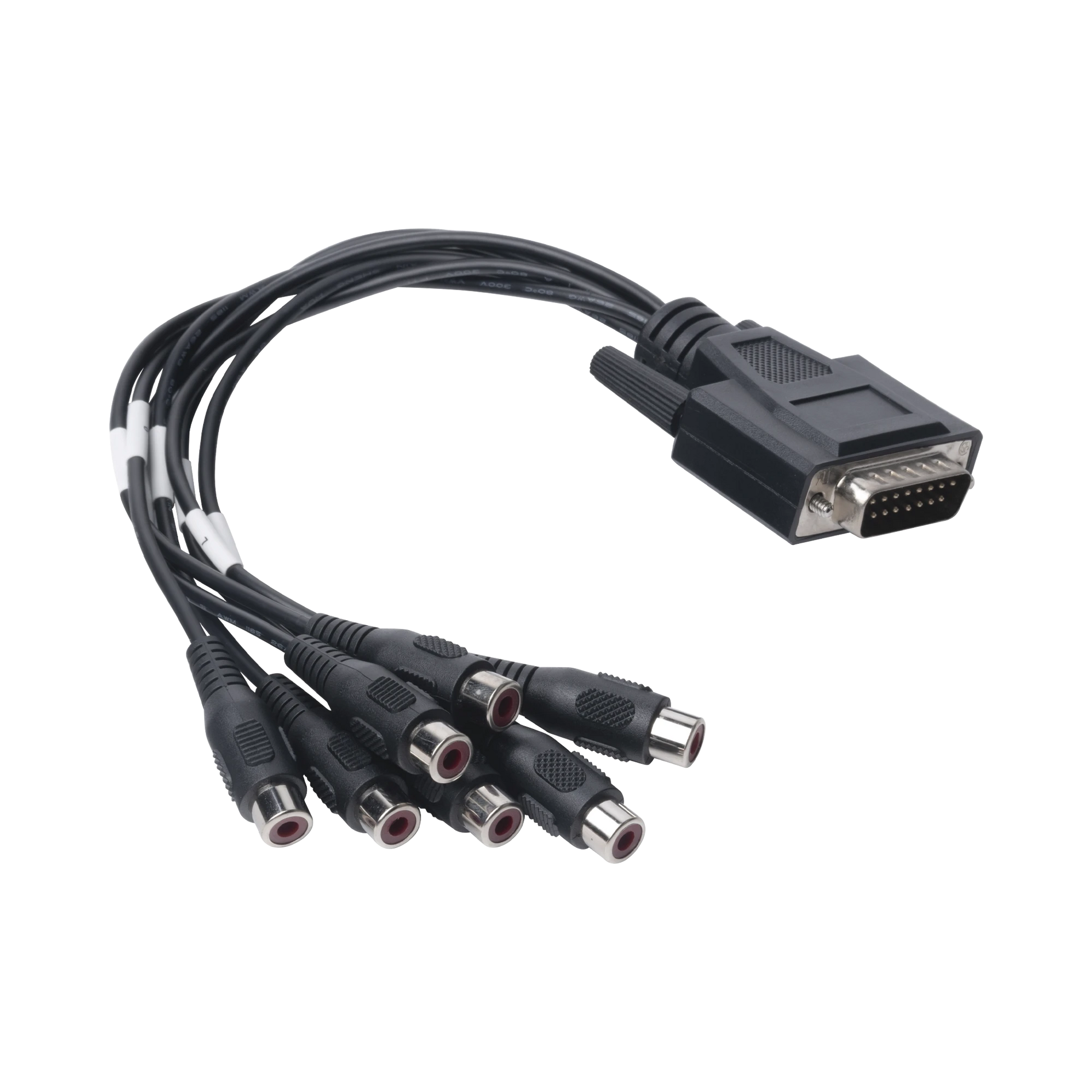 ADAPTADOR DE 7 ENTRADAS DE AUDIO PARA DVR´S EPCOM Y HIKVISION-Accesorios Videovigilancia-HIKVISION-Bsai Seguridad & Controles
